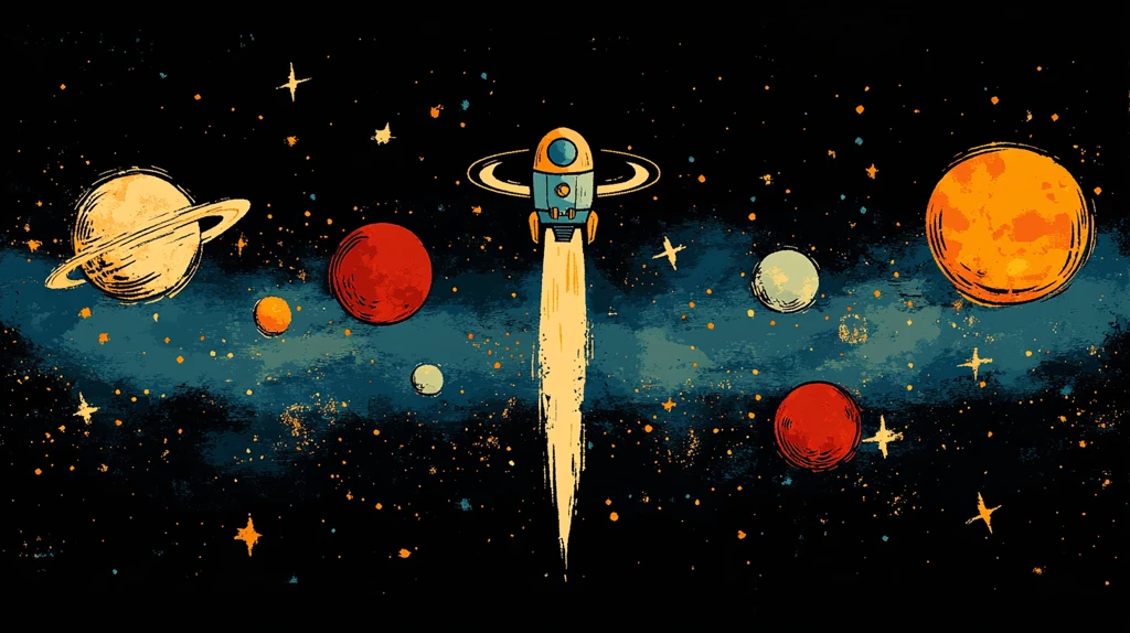 太空飞船和外星人