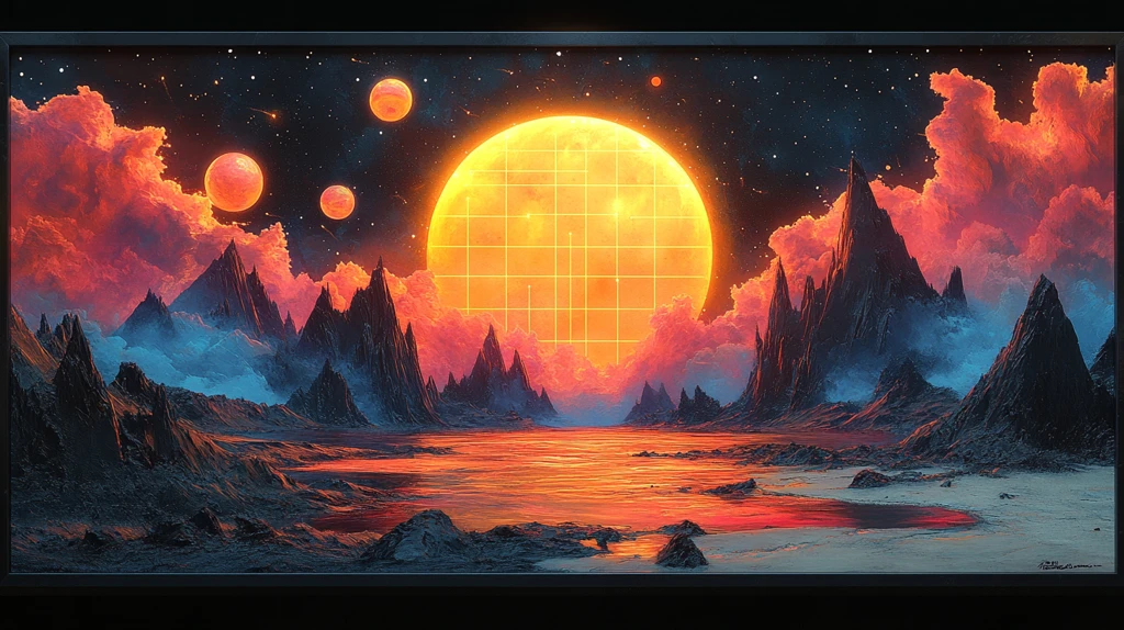 炫彩飞碟汽油彩虹