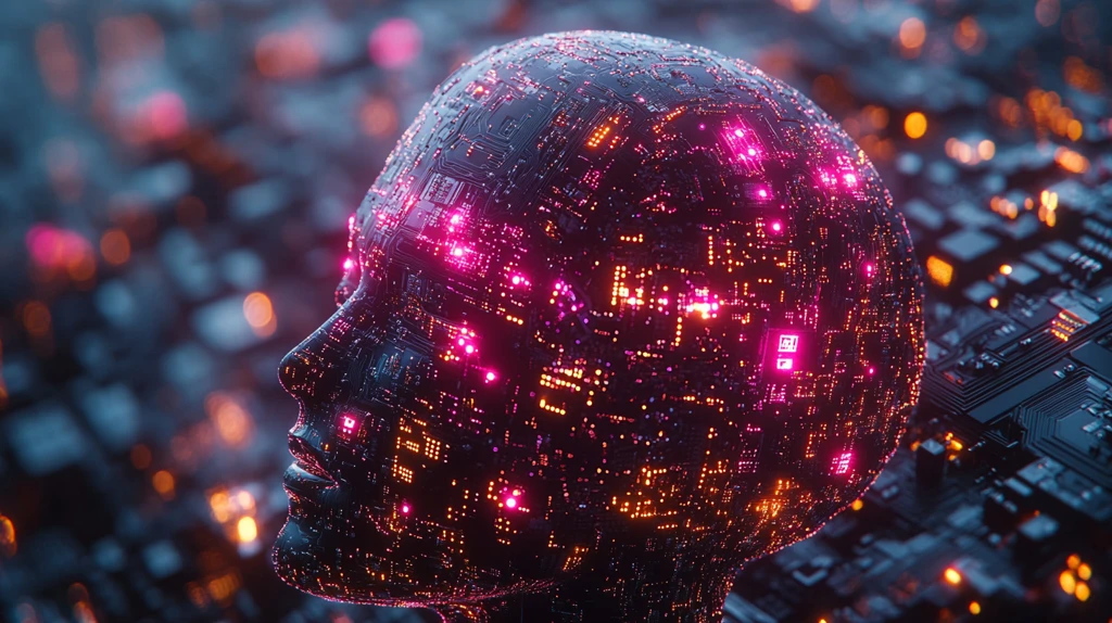 电子脑电路人体