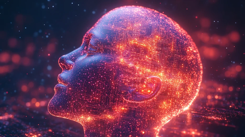 电子脑电路人体