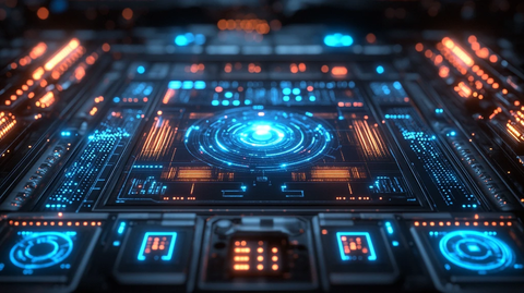 雷达网络蓝点图