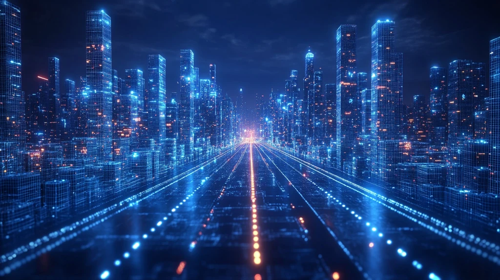 高速公路城市景观