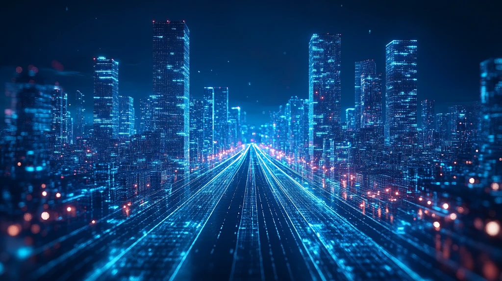 高速公路城市景观