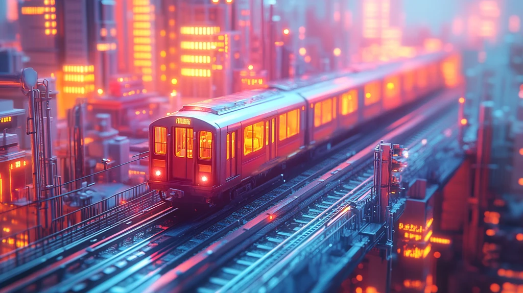 城市交通立体图