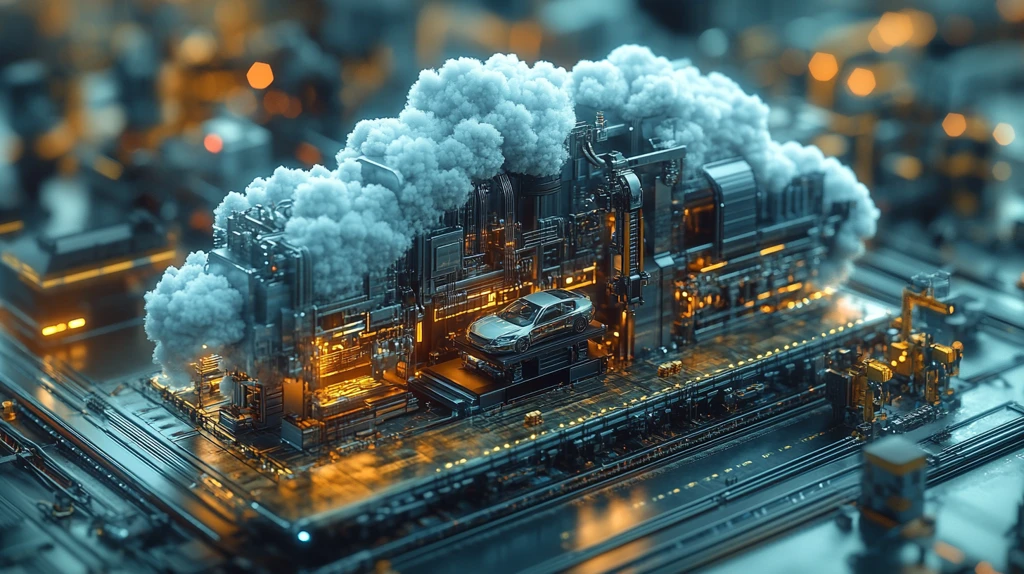 科技云中的汽车生产