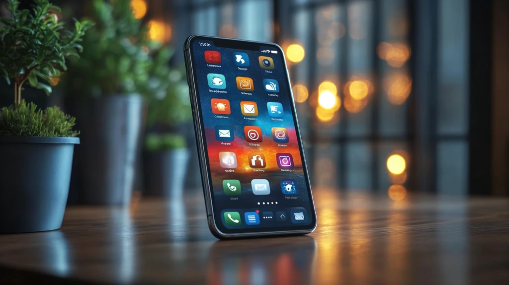 手机应用测试界面