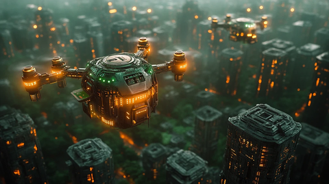 电动飞行器货运连接