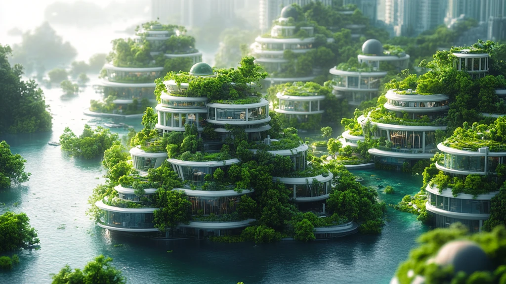 智慧城市地球建筑