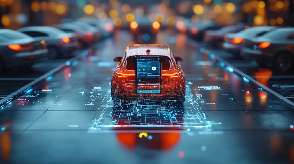 智能停车手机界面