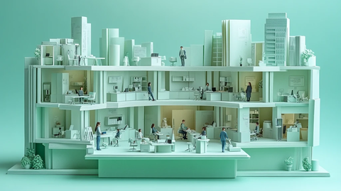 呼叫中心微型模型