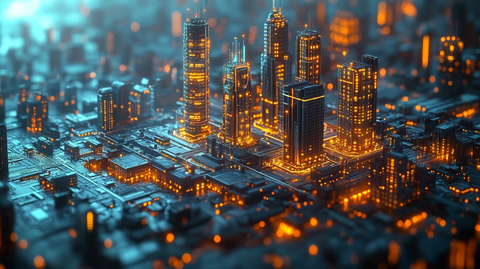 智能城市机器人臂