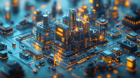 智能城市机器人臂