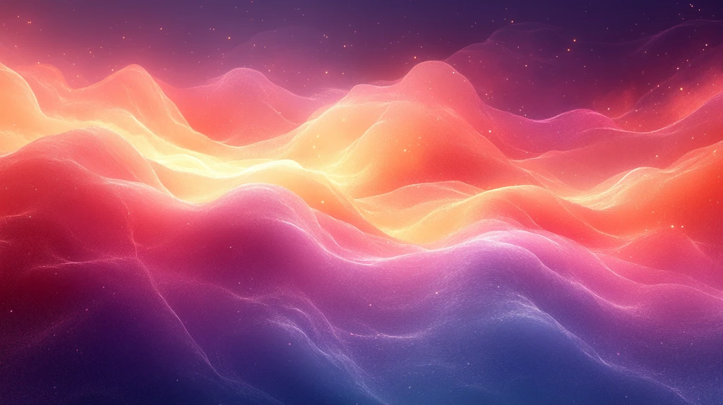 数字波纹渐变背景