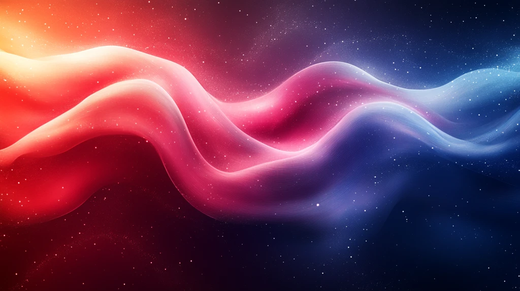 红白蓝渐变背景