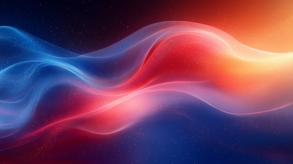 红白蓝渐变背景