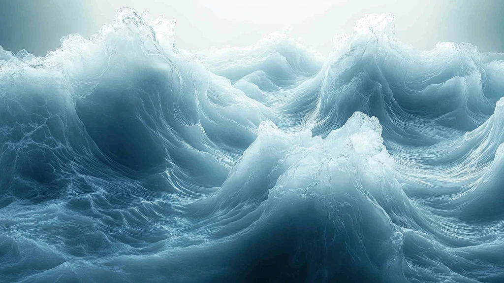 悬浮海浪透明波