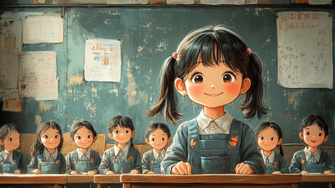 快乐儿童卡通教室