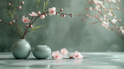 竹桃元素禅意空间