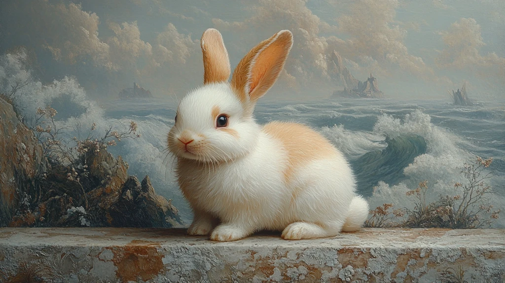兔子与山水