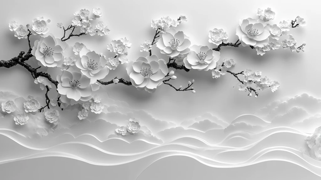 墨韵纸刻双喜图