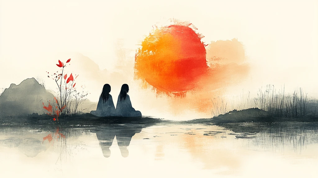 两友相伴画中游