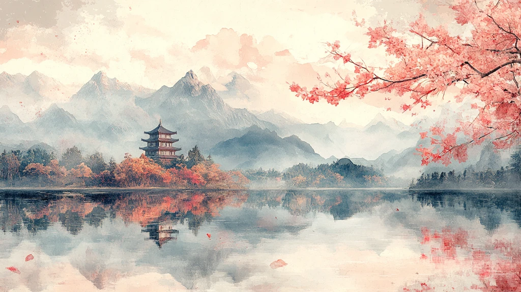 温馨色彩风景图