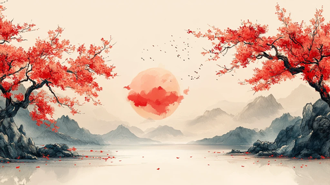 漫画风格图案背景