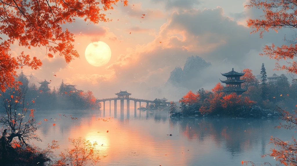 牛郎织女鹊桥相会