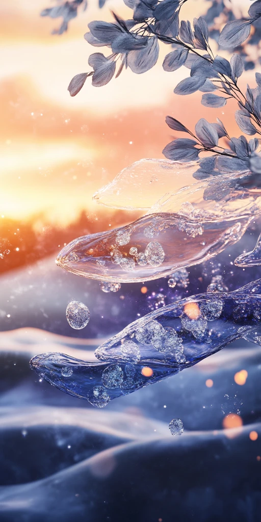 玻璃液态晶体纹理