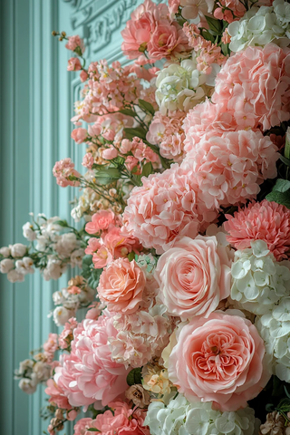 粉色法式宫廷风