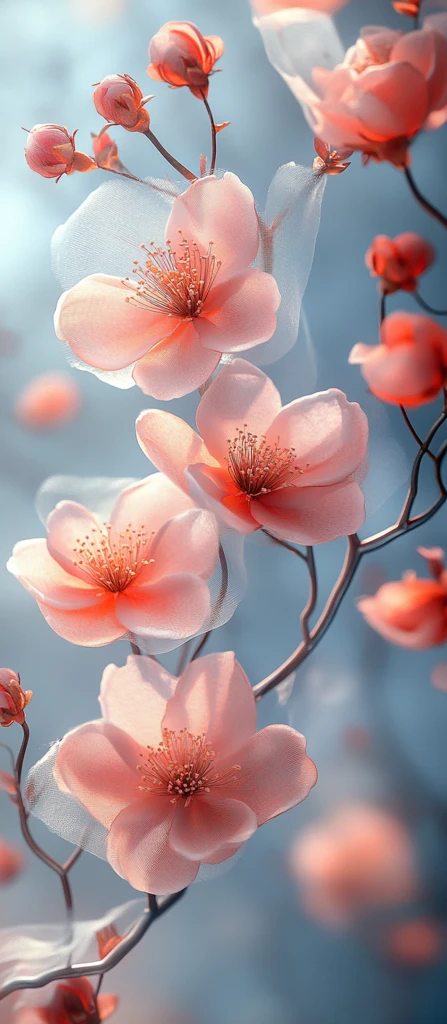 粉色玫瑰花布艺悬浮