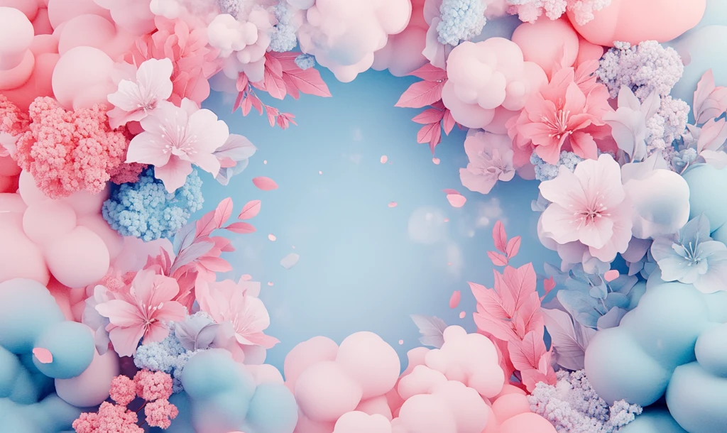 春日飘浮杜鹃花