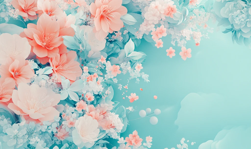 春日飘浮杜鹃花