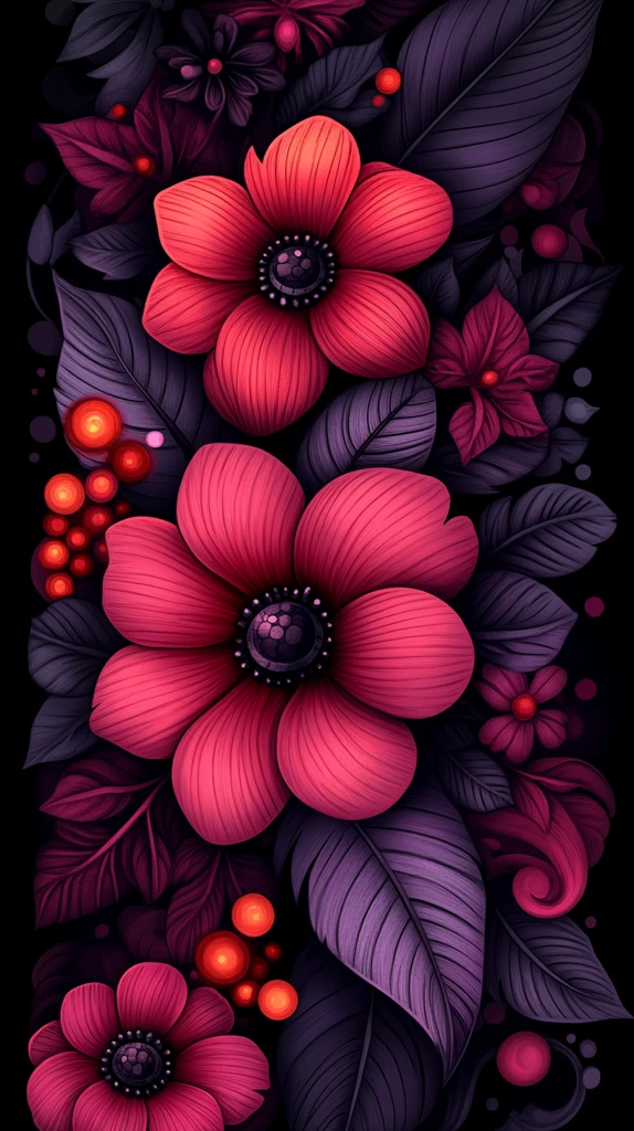 情人节花窗图案