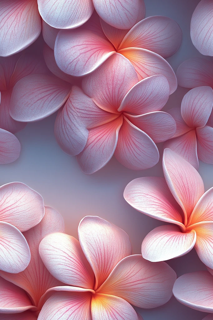 乳白木纹鸡蛋花