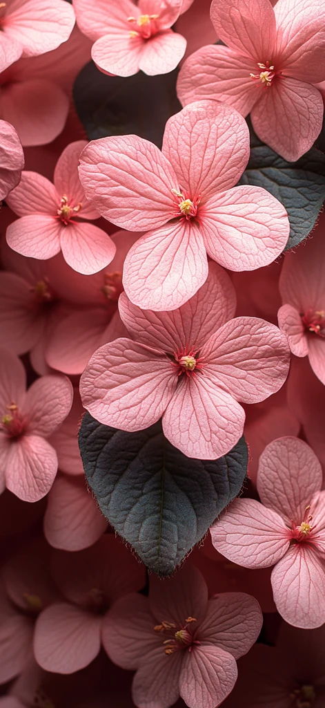 粉色花朵覆盖图