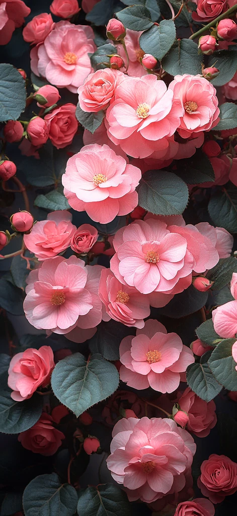 粉色花朵覆盖图