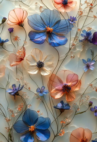 树脂花瓣装饰片