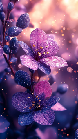 紫色调纹理纸背景