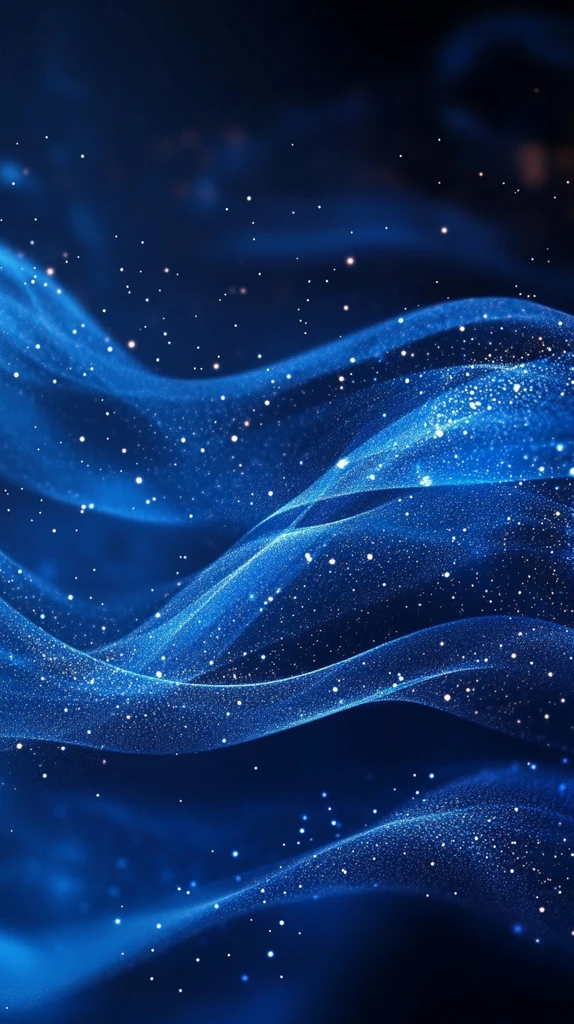 蓝宝石光影壁纸