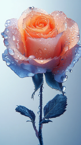 夏日花影玫瑰形