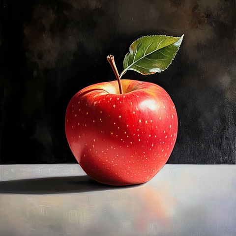 苹果艺术画