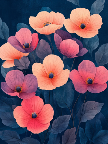 粉色蓝底关爱手册