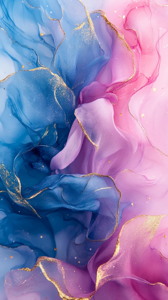 粉色海蓝珍珠壁纸