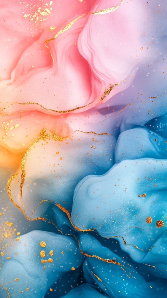 粉色海蓝珍珠壁纸