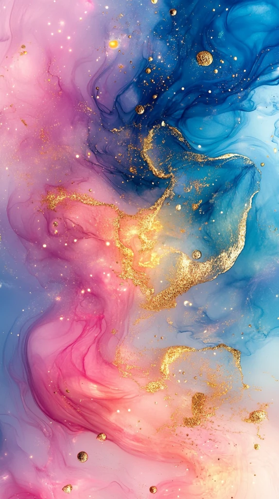 粉色海蓝珍珠壁纸