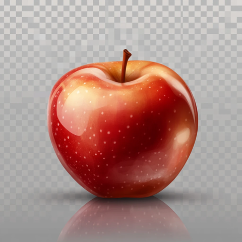 写实苹果