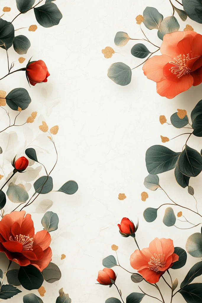 金色花园婚礼请柬