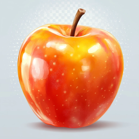 写实苹果