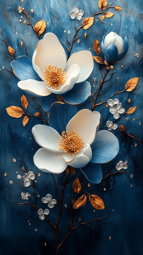 木兰花波浪纹样